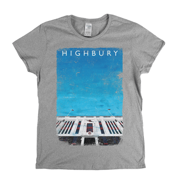 Highbury Poster Womens T-Shirt