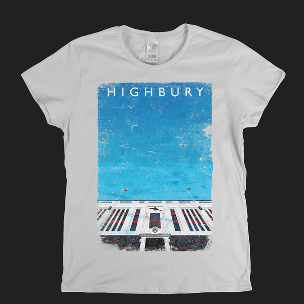 Highbury Poster Womens T-Shirt