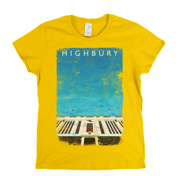 Highbury Poster Womens T-Shirt