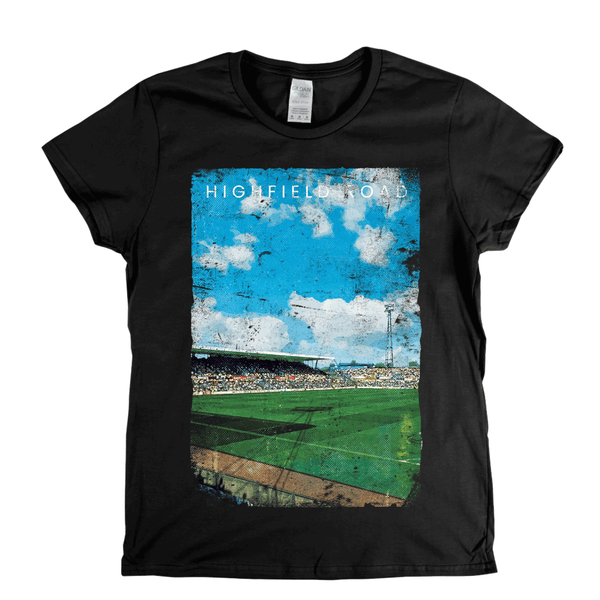 Highfield Road Football Ground Poster Womens T-Shirt