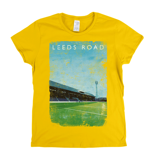 Leeds Road Poster Womens T-Shirt