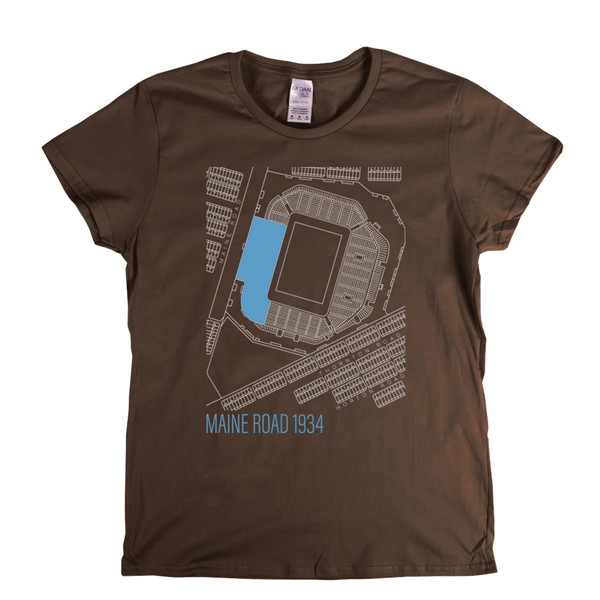 Maine Road 1934 Womens T-Shirt