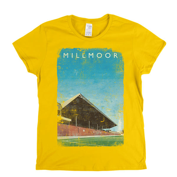 Millmoor Poster Womens T-Shirt