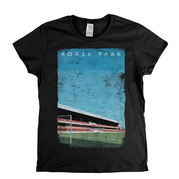 Roker Park Poster Womens T-Shirt