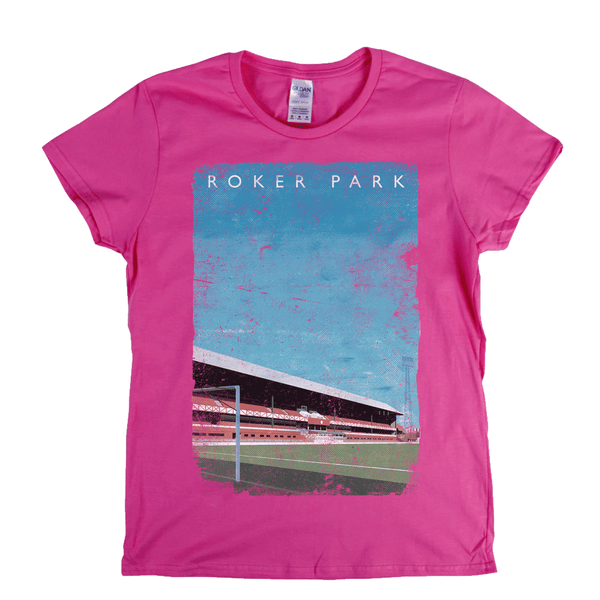 Roker Park Poster Womens T-Shirt