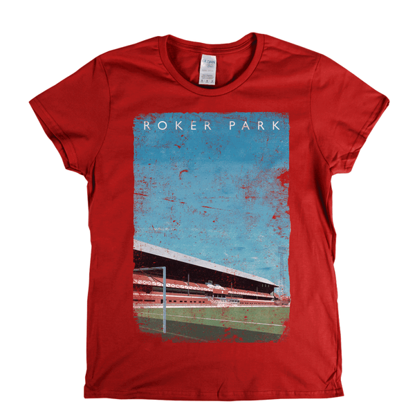 Roker Park Poster Womens T-Shirt