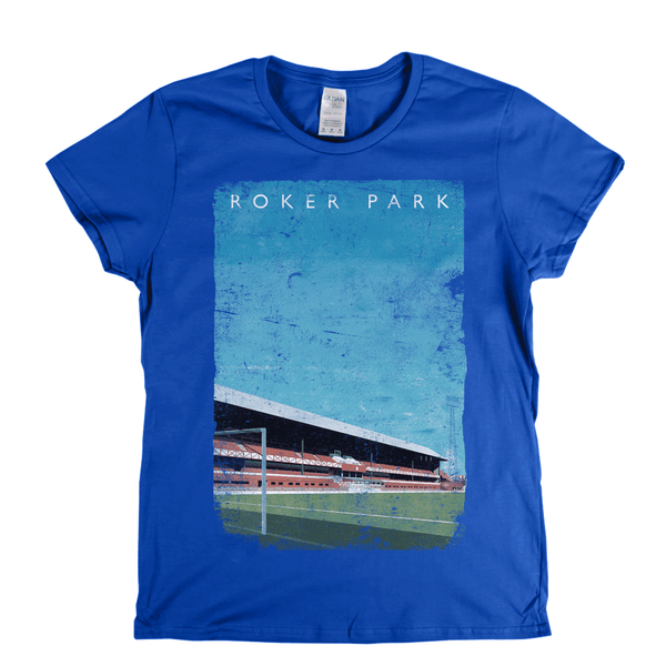 Roker Park Poster Womens T-Shirt