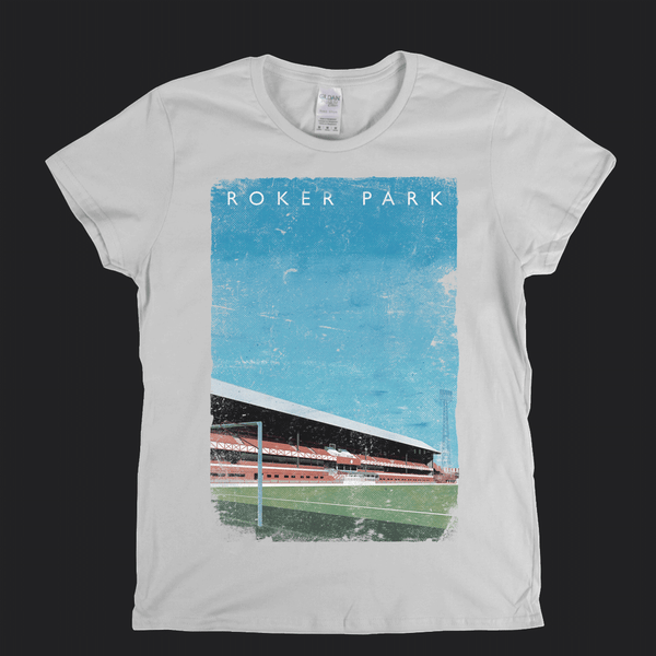 Roker Park Poster Womens T-Shirt