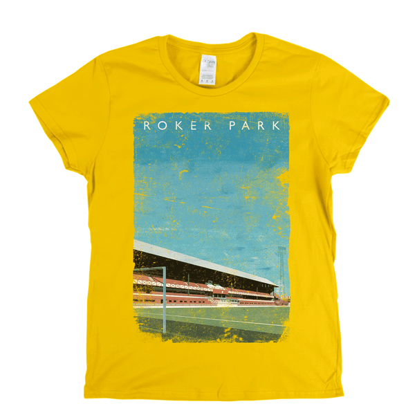 Roker Park Poster Womens T-Shirt