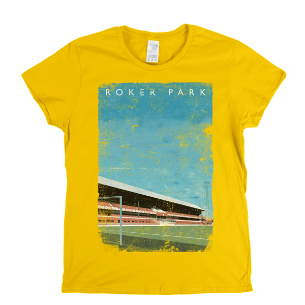 Roker Park Poster Womens T-Shirt