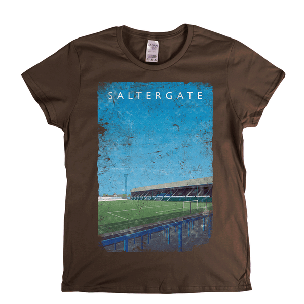 Saltergate Poster Womens T-Shirt