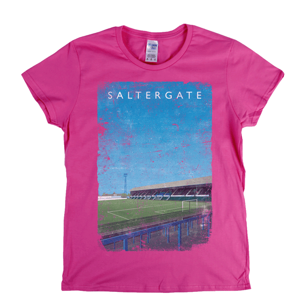 Saltergate Poster Womens T-Shirt