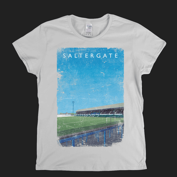 Saltergate Poster Womens T-Shirt