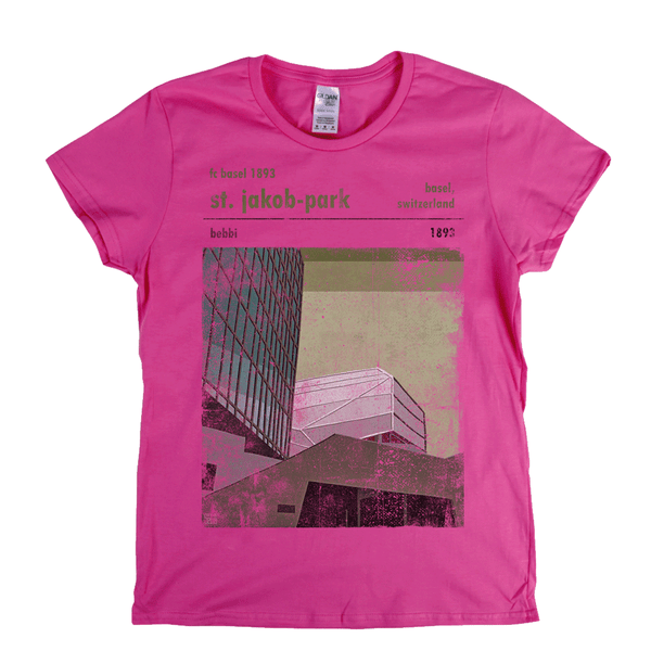 FC Basel St Jakob Park Poster Womens T-Shirt