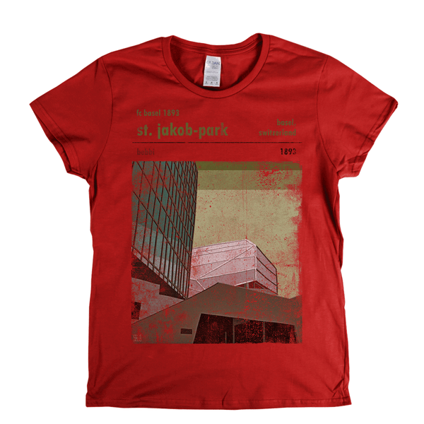 FC Basel St Jakob Park Poster Womens T-Shirt