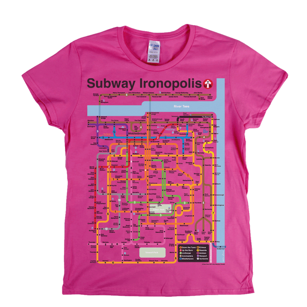 Subway Ironopolis Womens T-Shirt