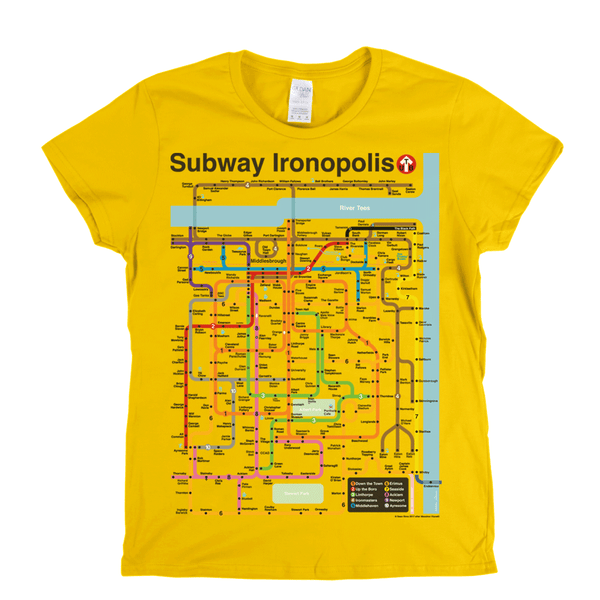 Subway Ironopolis Womens T-Shirt