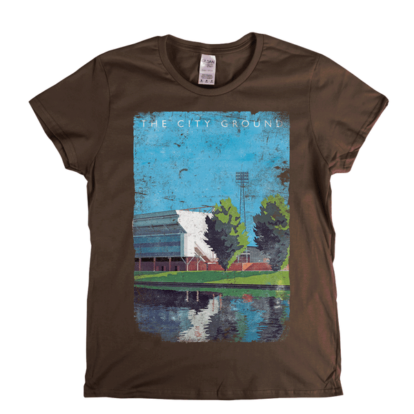 The City Ground Poster Womens T-Shirt