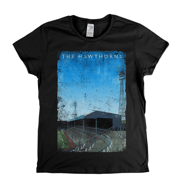The Hawthorns Football Ground Poster Womens T-Shirt