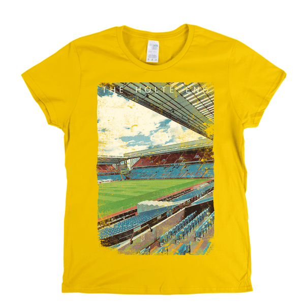 The Holte End Football Ground Poster Womens T-Shirt