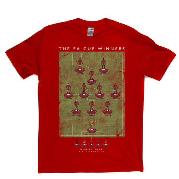Leicester FA Cup Winners 2021 T-Shirt
