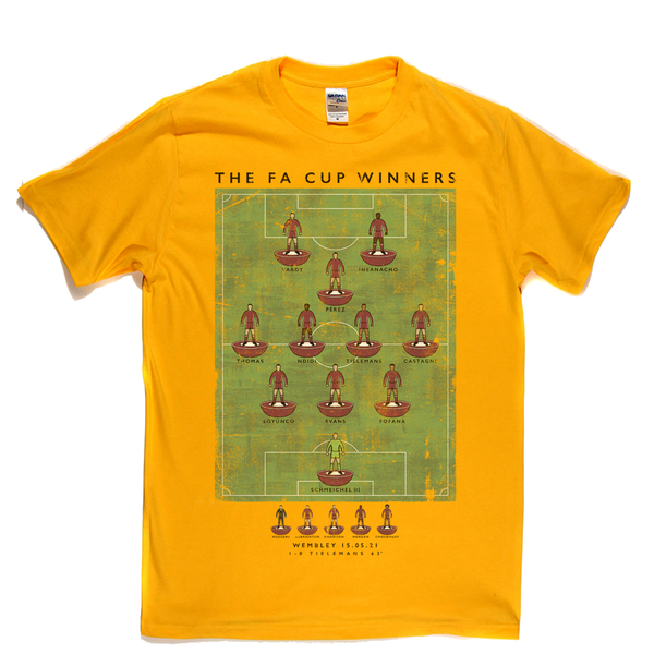 Leicester FA Cup Winners 2021 T-Shirt