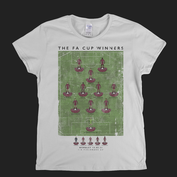 Leicester FA Cup Winners 2021 Womens T-Shirt