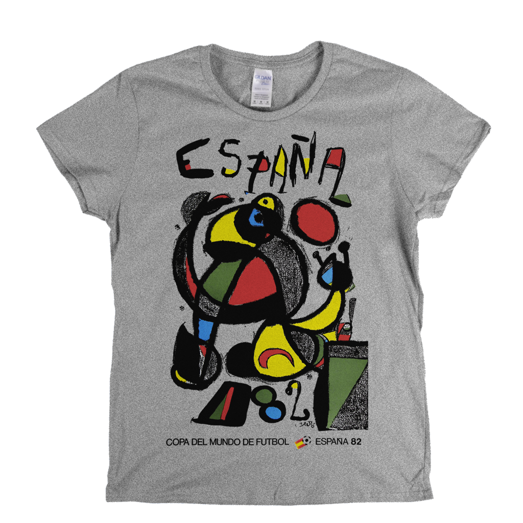 Espana 82 Poster Womens T-Shirt