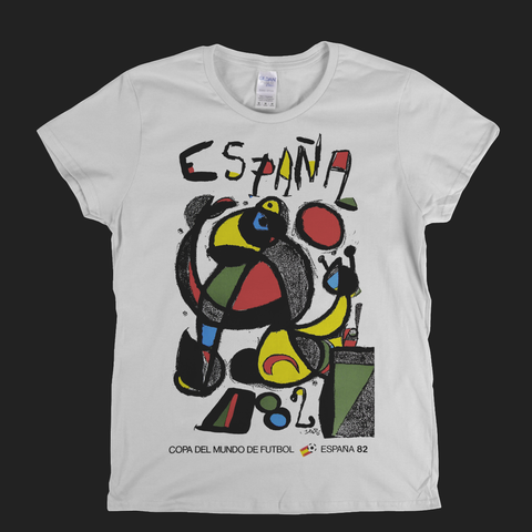 Espana 82 Poster Womens T-Shirt