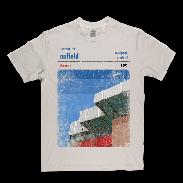 Anfield The Reds Poster Regular T-Shirt