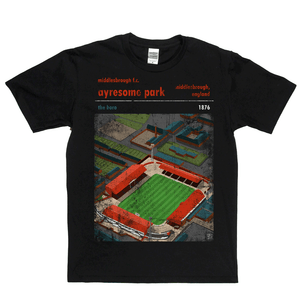 Ayresome Park The Boro Poster Regular T-Shirt