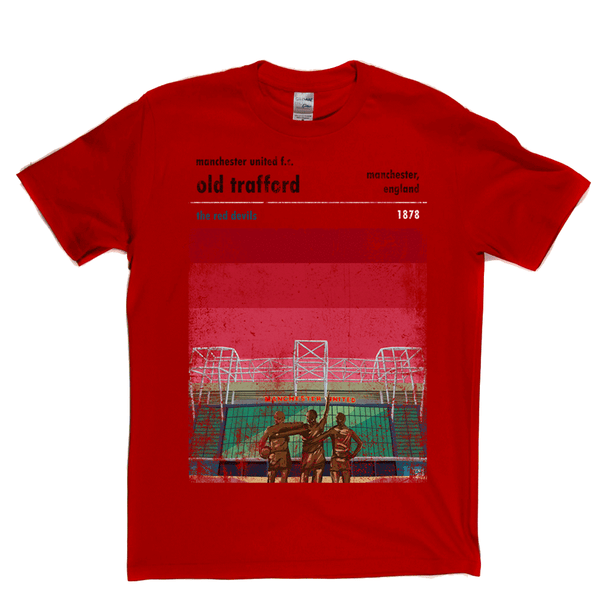 Old Trafford The Red Devils Poster Regular T-Shirt