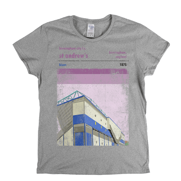 St Andrews Blues Poster Womens T-Shirt