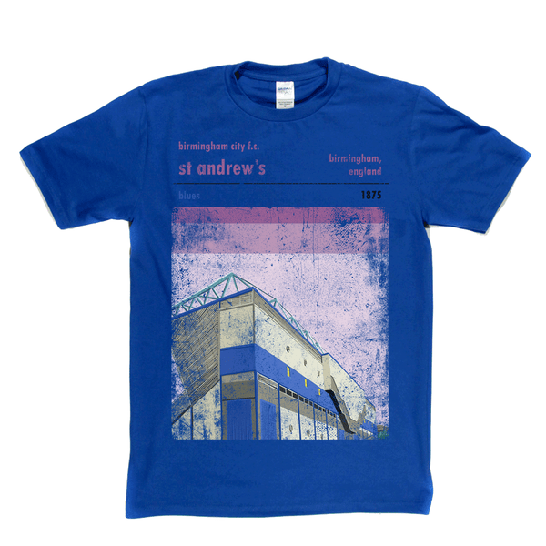 St Andrews Blues Poster Regular T-Shirt