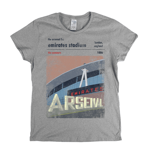 Emirates Stadium The Gunners Poster Womens T-Shirt