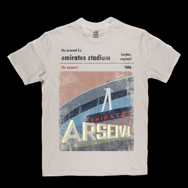 Emirates Stadium The Gunners Poster Regular T-Shirt