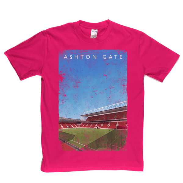 Ashton Gate Football Ground Poster Regular T-Shirt