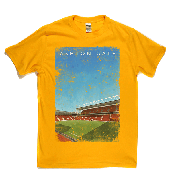 Ashton Gate Football Ground Poster Regular T-Shirt