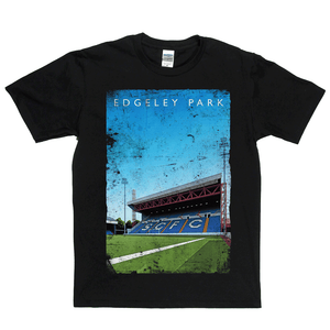 Edgeley Park Football Ground Poster Regular T-Shirt
