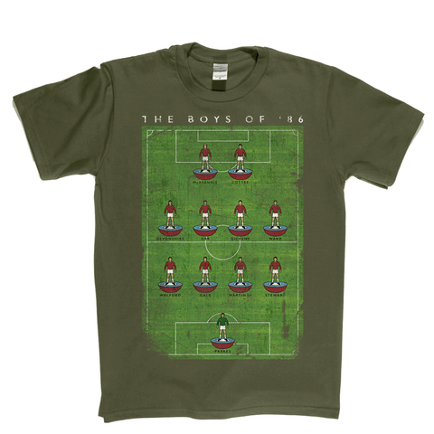 West Ham Boys Of 86 Poster Regular T-Shirt
