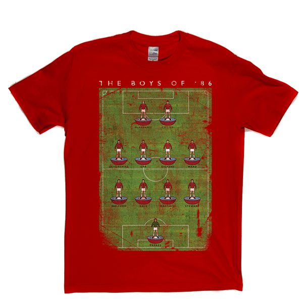 West Ham Boys Of 86 Poster Regular T-Shirt
