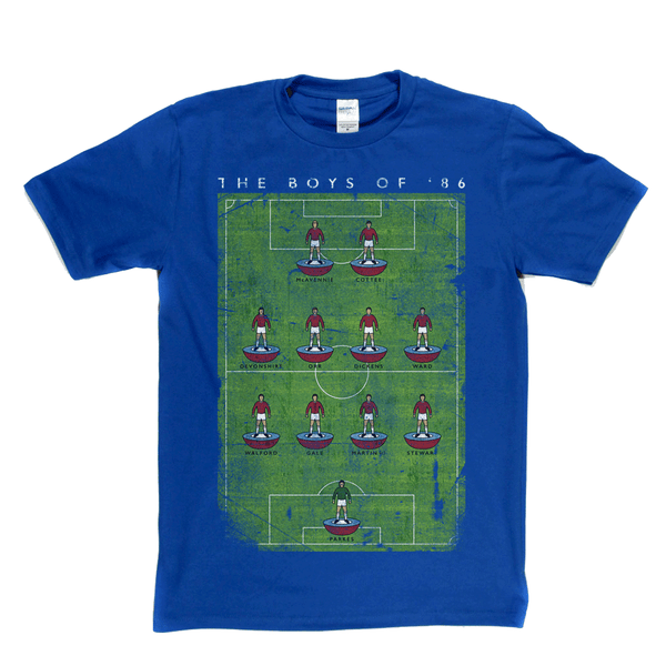 West Ham Boys Of 86 Poster Regular T-Shirt