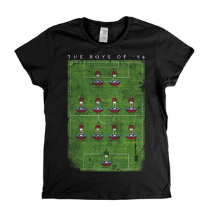 West Ham Boys Of 86 Poster Womens T-Shirt