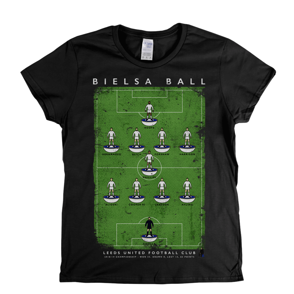 Leeds United 2018-2019 Poster Womens T-Shirt