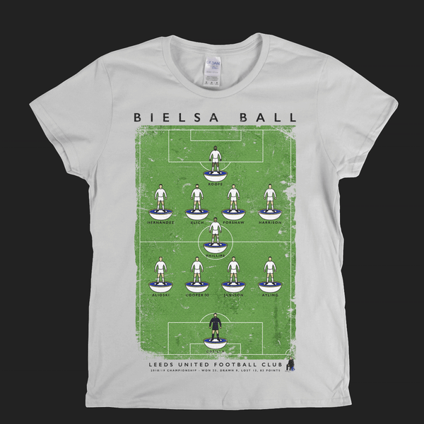Leeds United 2018-2019 Poster Womens T-Shirt
