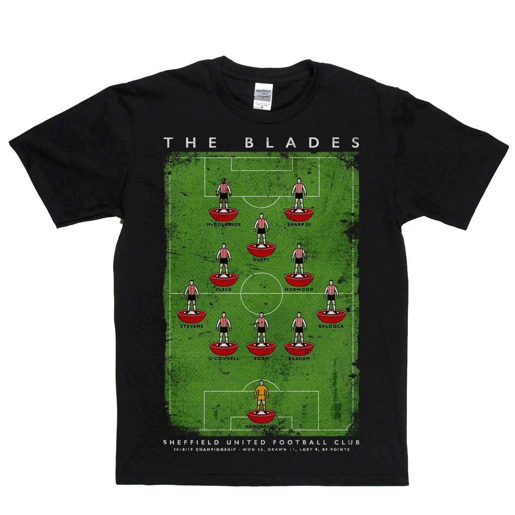 Sheffield United Championship Runners Up 2019 Poster Regular T-Shirt