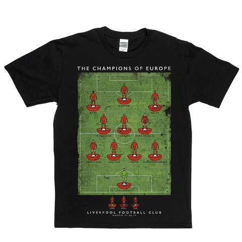 Liverpool European Champions 2019 Regular T-Shirt