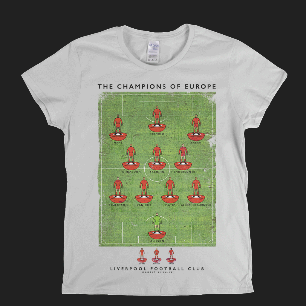Liverpool european champions deals shirt