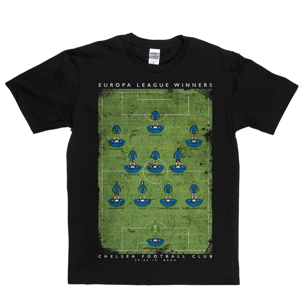 Chelsea Europa League Winners 2019 Regular T-Shirt