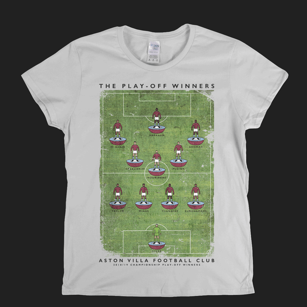 Aston Villa Play Off Winners Womens T-Shirt